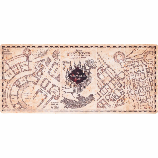 Harry Potter  - XXL herní/stolní podložka Marauder s Map ...