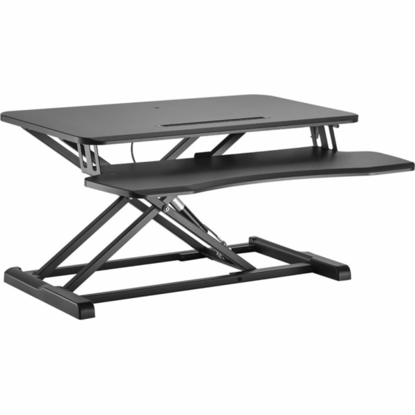 ERGO Monitortisch se Sitz-Stehbankerhöhung schw 15kg