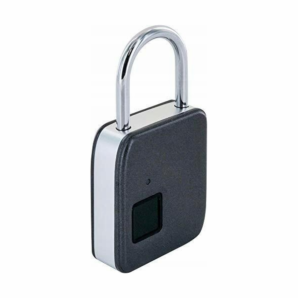 Schwaiger  Fingerprint Schloss mit Stahlbügel