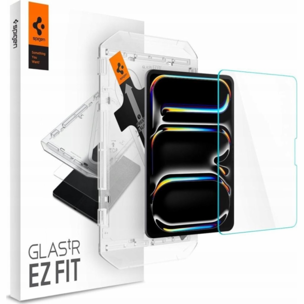 Spigen  GLAS.TR EZ FIT – Tvrzené sklo pro iPad Pro 11 (M4...