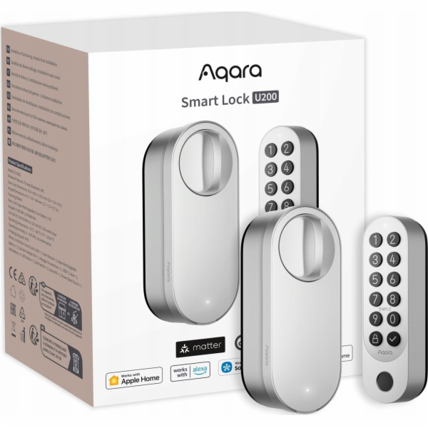Aqara Aqara SMART LOCK U200 (OFFLINE, STŘÍBRNÝ)