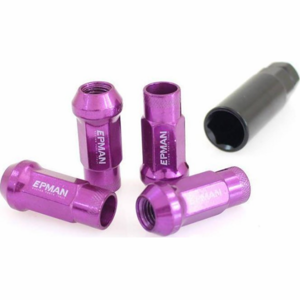 Epman_F Matice M12x1,5 Ocel 48mm EPMAN Purple Cone