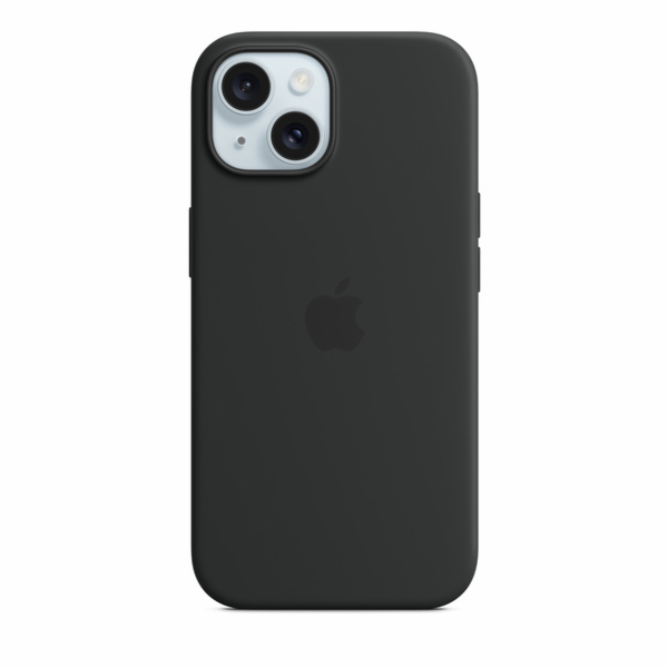 iPhone 15 Silicone Case with MagSafe - Black