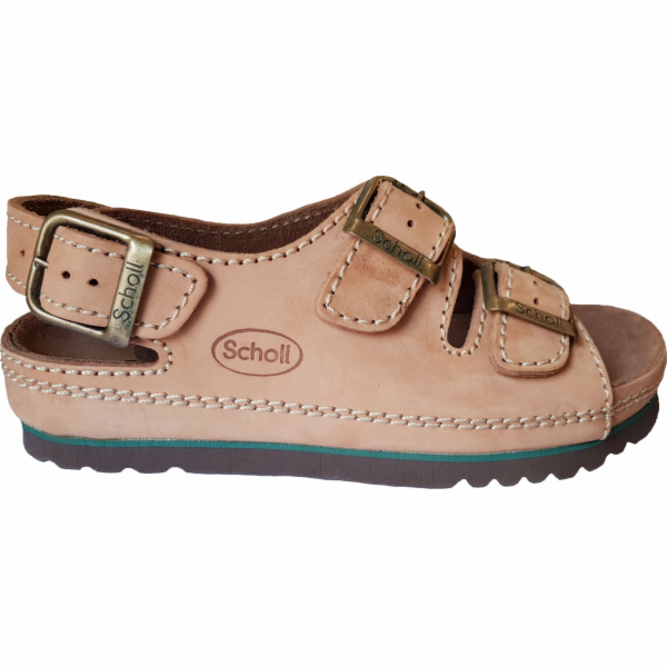 Pohodlné sandály Scholl AIR BAG BACK STRAP BRONZE 39