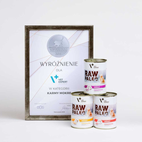 RAW PALEO Adult Monoprotein Beef - mokré krmivo pro psy -...