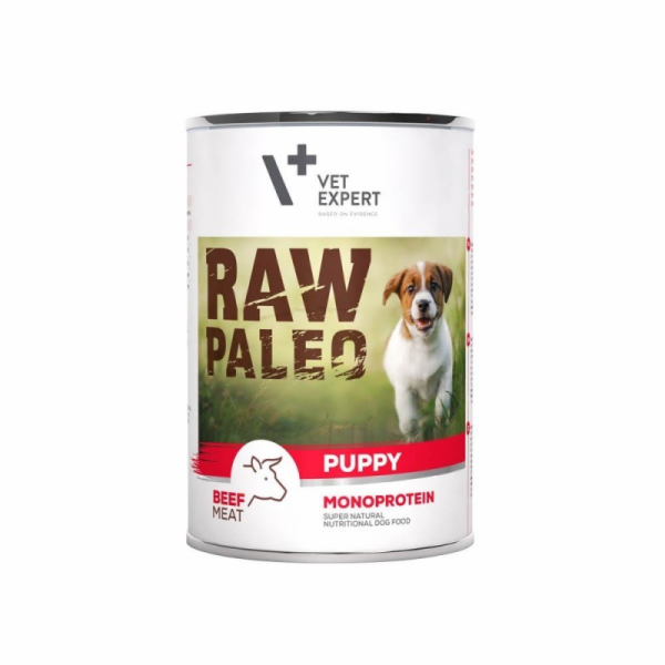 RAW PALEO Puppy Monoprotein Beef - mokré krmivo pro štěňa...