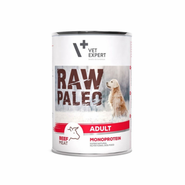 RAW PALEO Adult Monoprotein Beef - mokré krmivo pro psy -...