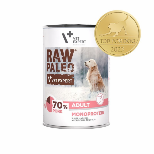 RAW PALEO Adult Monoprotein Vepřové maso - vlhké krmivo p...