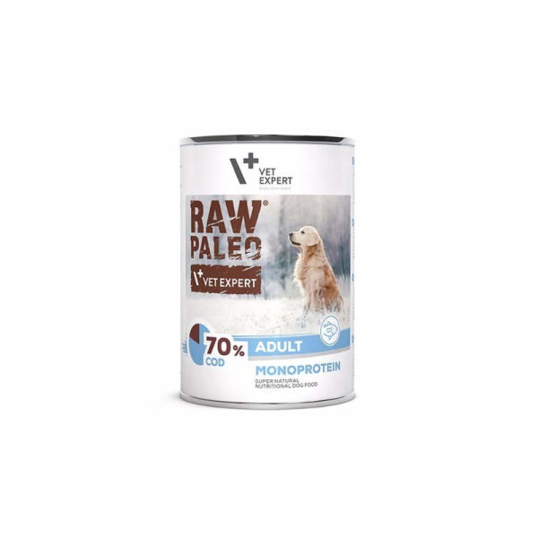 VET EXPERT Raw Paleo Adult Monoprotein Cod - vlhké krmivo...