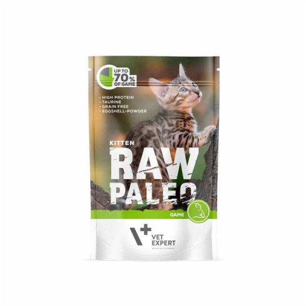 RAW PALEO Kitten Cat Venison - mokré krmivo pro koťata - ...