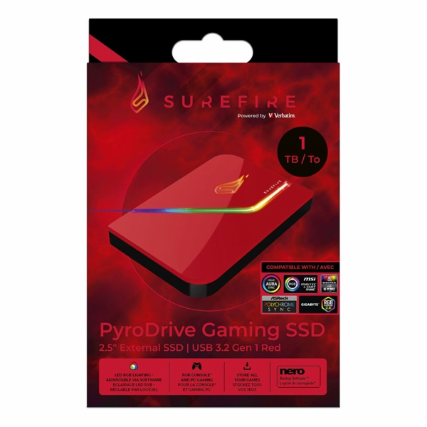 SUREFIRE PyroDrive Gaming SSD 1TB 53693