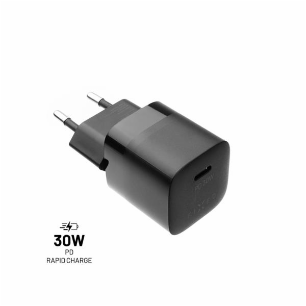Fixed FIXC30M-C-BK Síťová nabíječka Mini