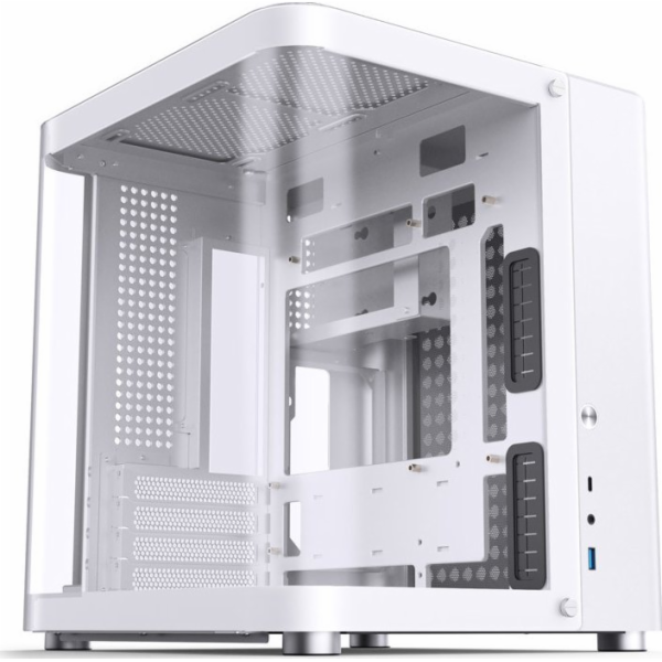 Tvrzené sklo Jonsbo TK-1 2.0 Micro-ATX Case – bílé