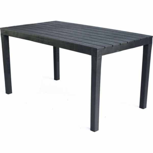 Venkovní stůl PROGARDEN SUMATRA 01790, šedý, 138×80×72 cm