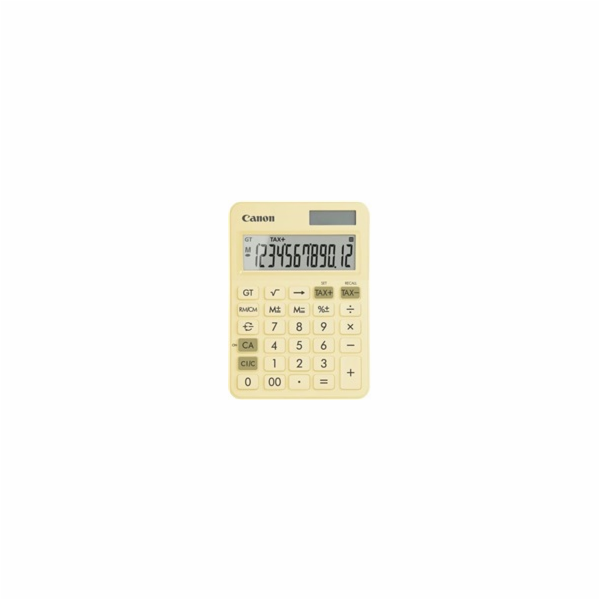Canon Kalkulacka LS-125KB PYL - Pastelově žlutá
