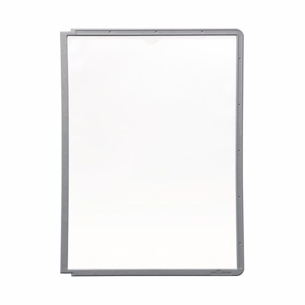Odolný informační panel A4 SHERPA PP šedý (5606 10)