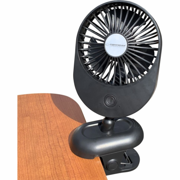 Esperanza EHF103K domácí ventilátor Černá