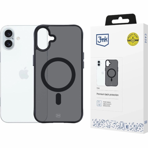 3mk Smoke MagCase pro Apple iPhone 16 Plus