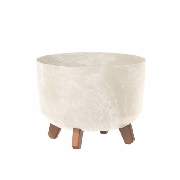 Hrnec Prosperplast Gracia, plast, O 29 cm, písk