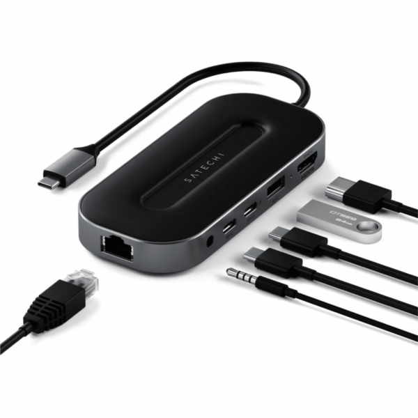 Satechi USB HUB ADAPTÉR USB-C HUB SATECHI TYPE-C SATECHI ...
