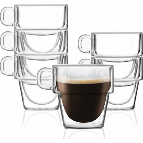 Vialli Design termosklenice na espresso, 6 ks. 150 ml Sen...