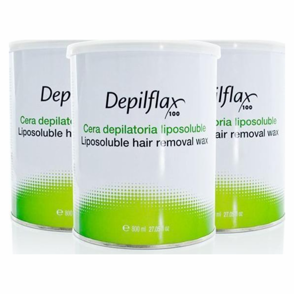 DEPILFLAX DEPILAČNÍ VOSK NÁDOBKA 800ML AZULEN