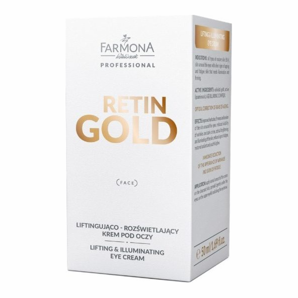 Farmona  RETIN GOLD Liftingový a rozjasňující oční krém 5...
