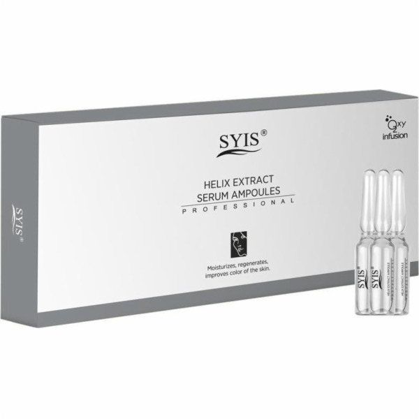 Syis  AMPULKY S VÝTAŽKOVÝM SÉREM SNAIL MUSIC HELIX 10x3ML