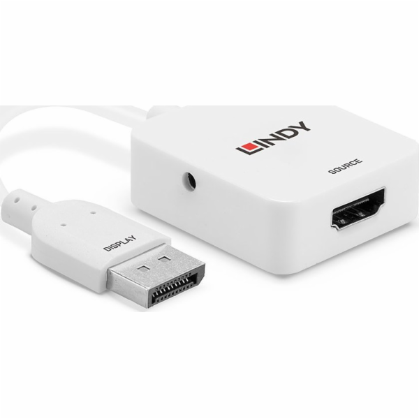 Lindy DisplayPort - HDMI AV adaptér bílý (38303)