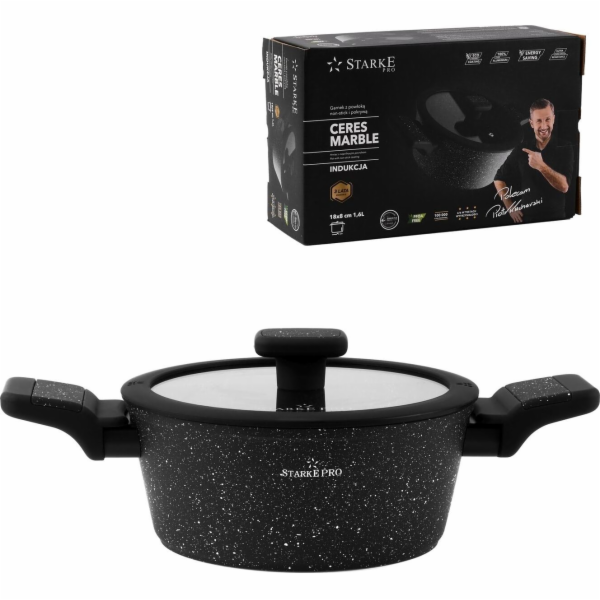 Starke pro Hrnec s poklicí Starke Pro Ceres Marble 1,6l