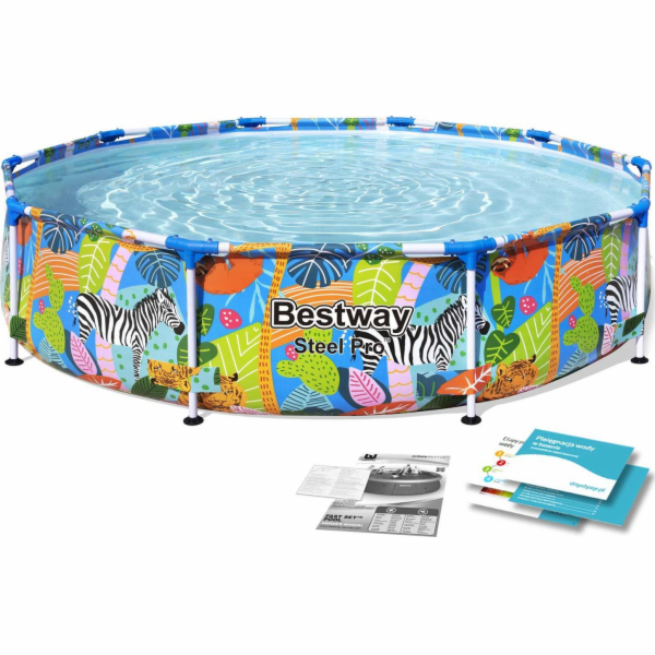 Bestway Steel Pro rámový bazén 305 cm 4v1 (56985)