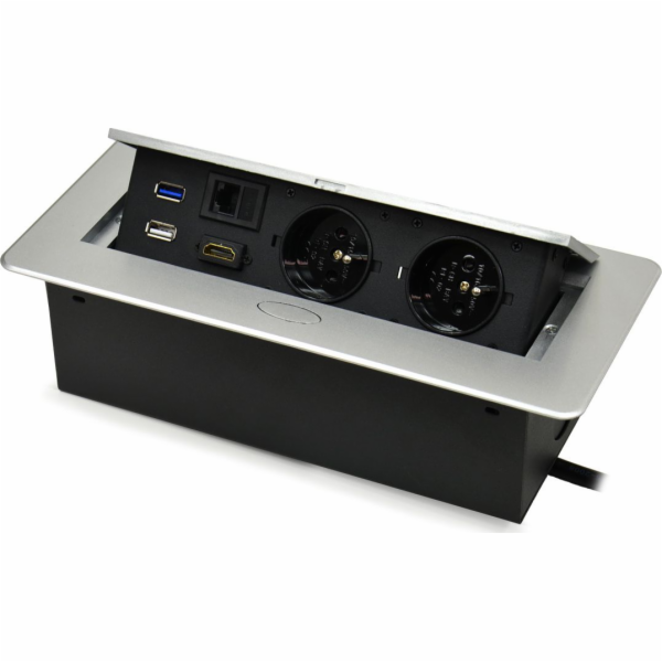 Spacetronik Desktop Socket Prodlužovací kabel Otevírateln...