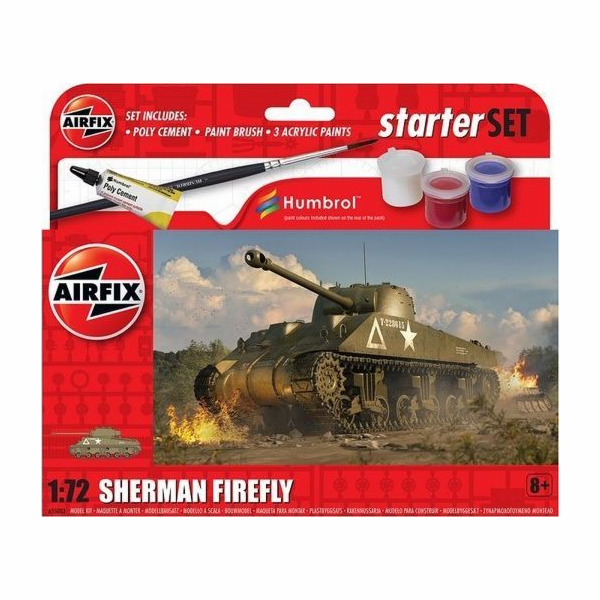 Sada nátěrů nádrží Airfix Sherman Firefly