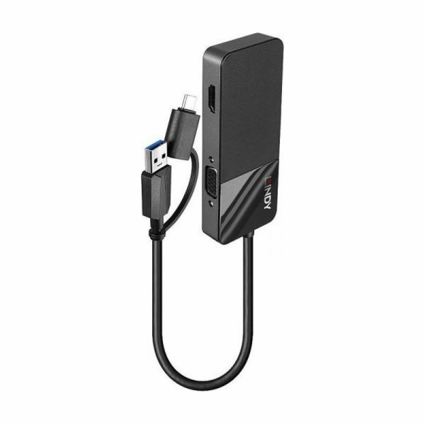 Lindy USB HUB LINDY USB HUB 43354 Černý