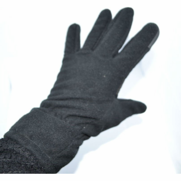 Zimní rukavice SHARG Sharg Fleece TouchPad, černá (1040