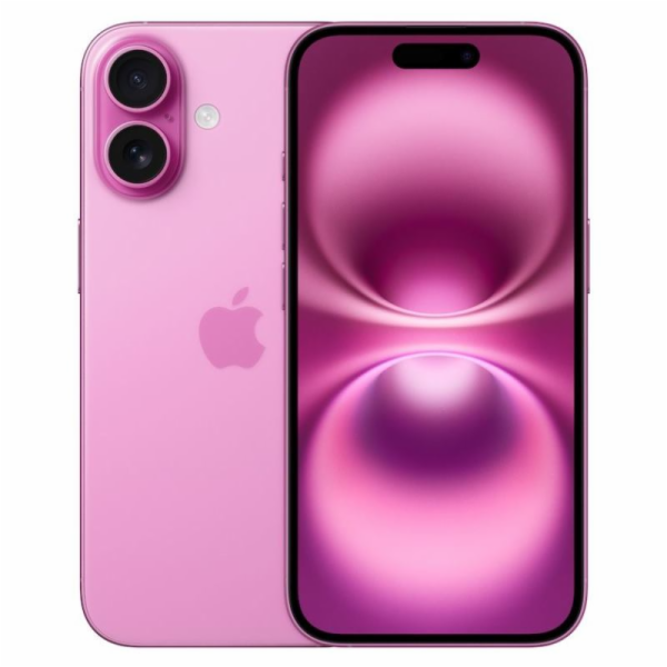 Mobilní telefon Apple iPhone 16 128GB růžový