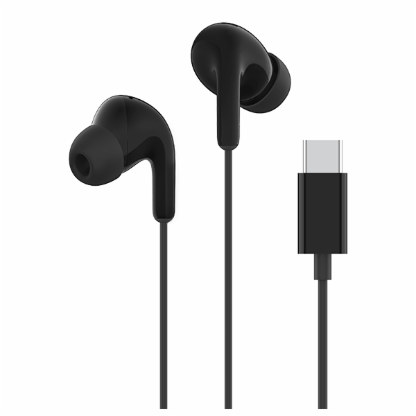 XIAOMI Type-C Earphones, Slúchadlá do uší, čierne