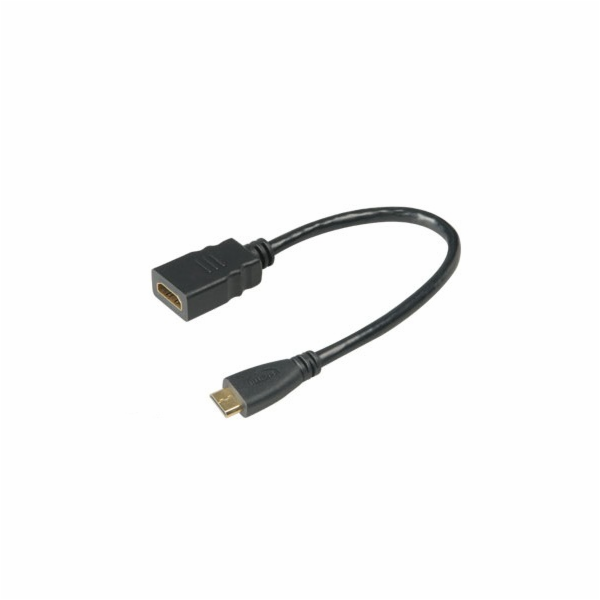AKASA - HDMI na mini HDMI adaptér - 25 cm