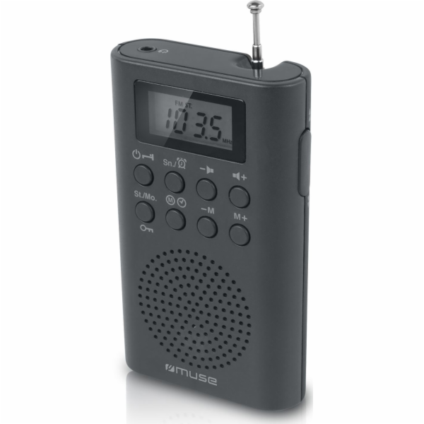 Rádio Muse Muse M-03R Kapesní rádio, černé