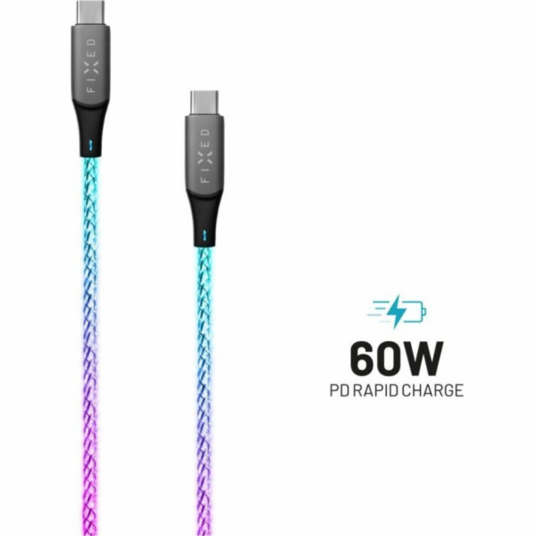 FIXED kabel USB-C 1,2 m FIXDLED-CC-RA
