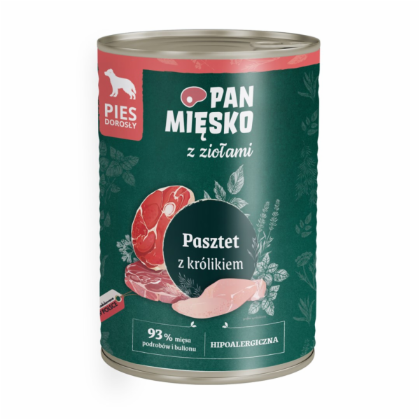 PAN MIESKO s bylinkami Králičí paštika - velmi chutné mlé...