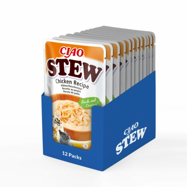 INABA Ciao Stew Chicken - pamlsek pro kočky - 40g