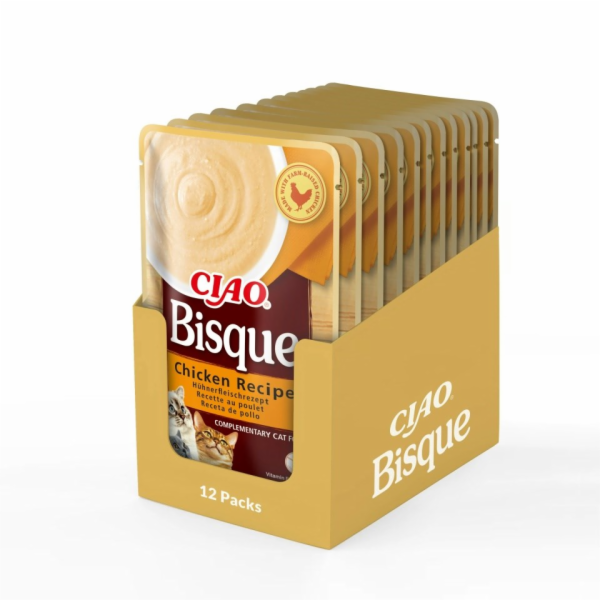 INABA Ciao Bisque Chicken - pamlsek pro kočky - 40g