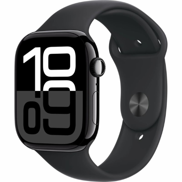 Apple Watch Series 10 GPS 42mm Jet Black Aluminium Case w...