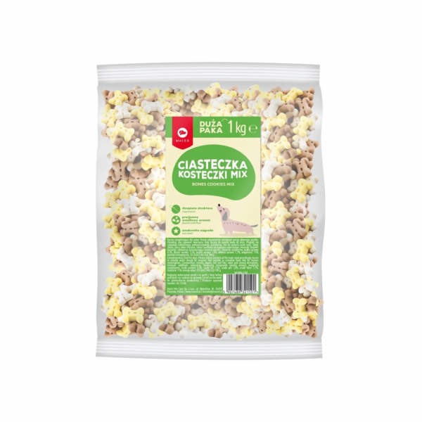 Maced Dog sušenky - vanilkové kostky mix 1kg