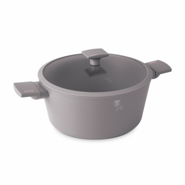 Kastrol s titanovým povrchem a poklicí 28 cm Taupe Collec...