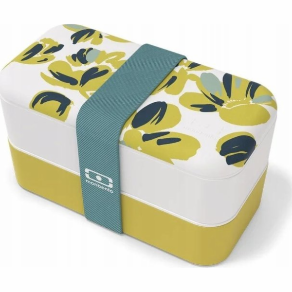 Monbento Bento Original Graphic Meadow hořčice