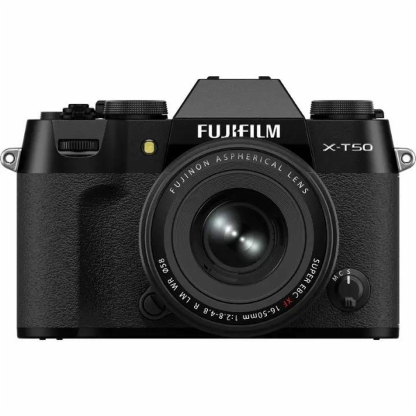 FujiFilm X-T50 body black + XF 16-50 mm