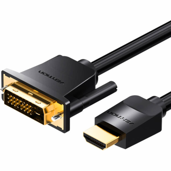 Kabel HDMI do DVI (24+1) Vention ABFBG 1,5m, 4K 60Hz/ 108...
