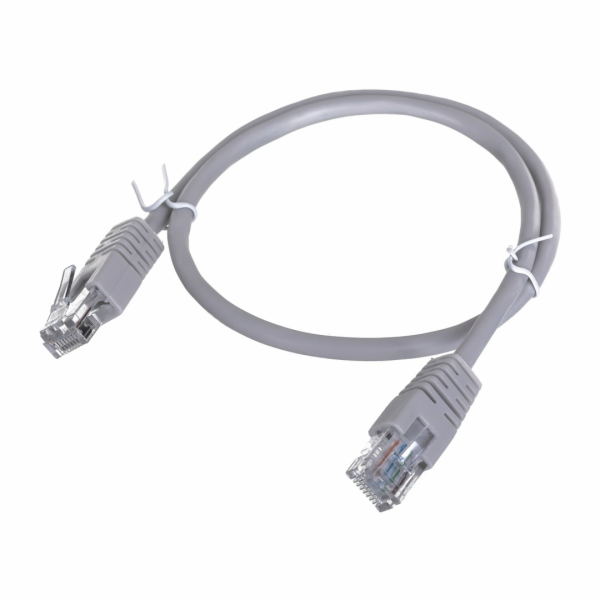 GEMBIRD kabel patchcord Cat5e UTP 1m, šedý